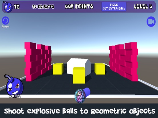 Bouncing Ball Bomb iPad  Screenshots