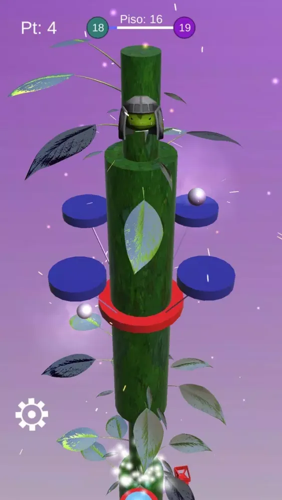 Jumping Frog on Helix Tower Screenshots