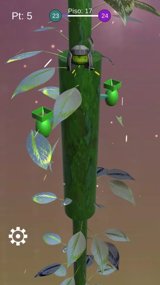 Jumping Frog on Helix Tower Screenshots