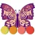 Colorful butterfly coloring book