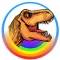 Dinosaur Park Coloring - Colorful Dinos for Kids