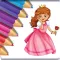 Pretty Princess Coloring Book Game for Kids