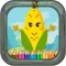 Vegetable kids coloring book