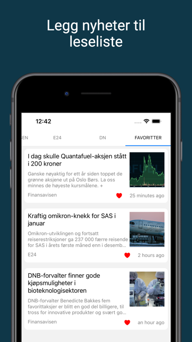 AksjeGuru Nyheter børs finans Screenshots