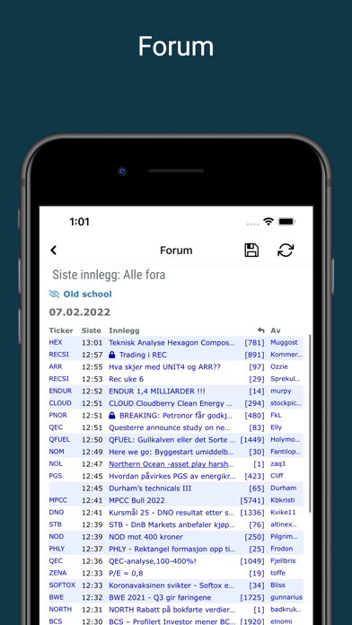 AksjeGuru Nyheter børs finans Screenshots