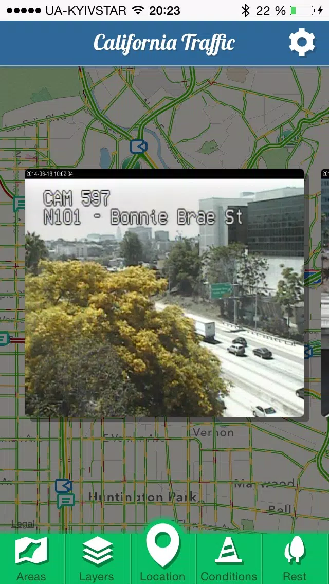 California Traffic - monitoring California roads and highways Screenshots