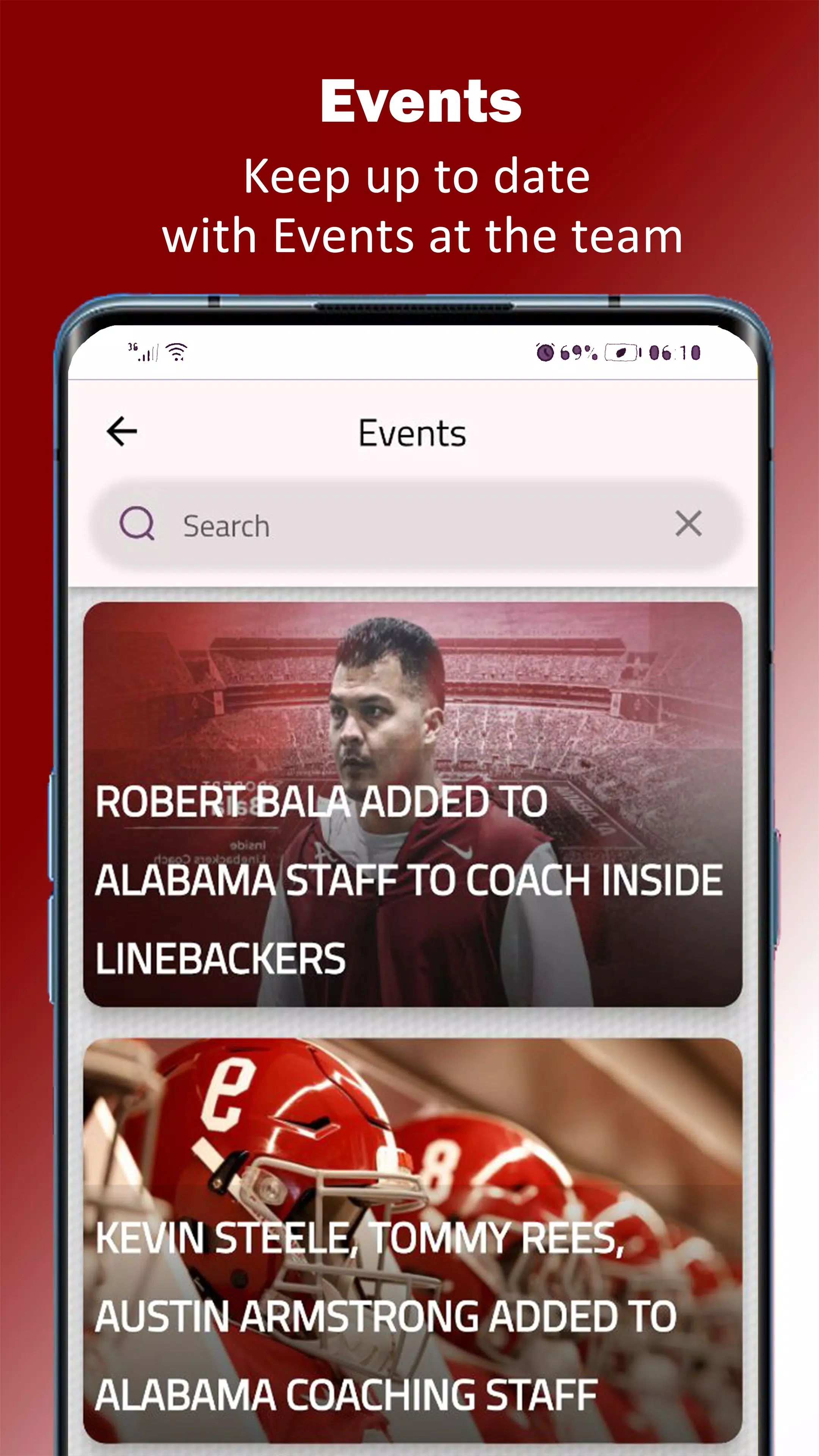 Alabama Football應用截圖