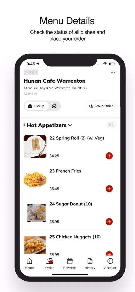 Hunan Cafe Warrenton Screenshots