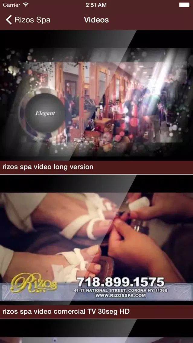 Rizos Spa স্ক্রিনশট