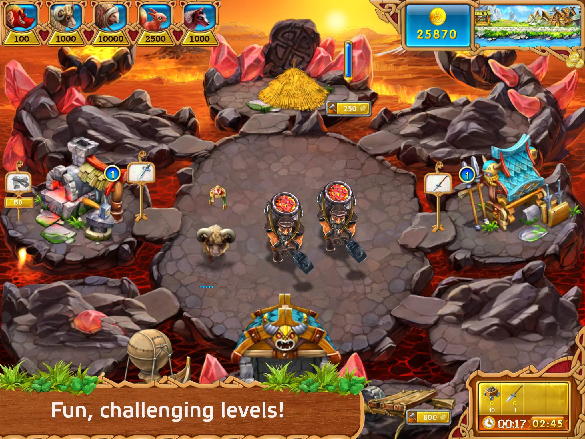 Farm Frenzy 3. Viking Heroes Screenshots
