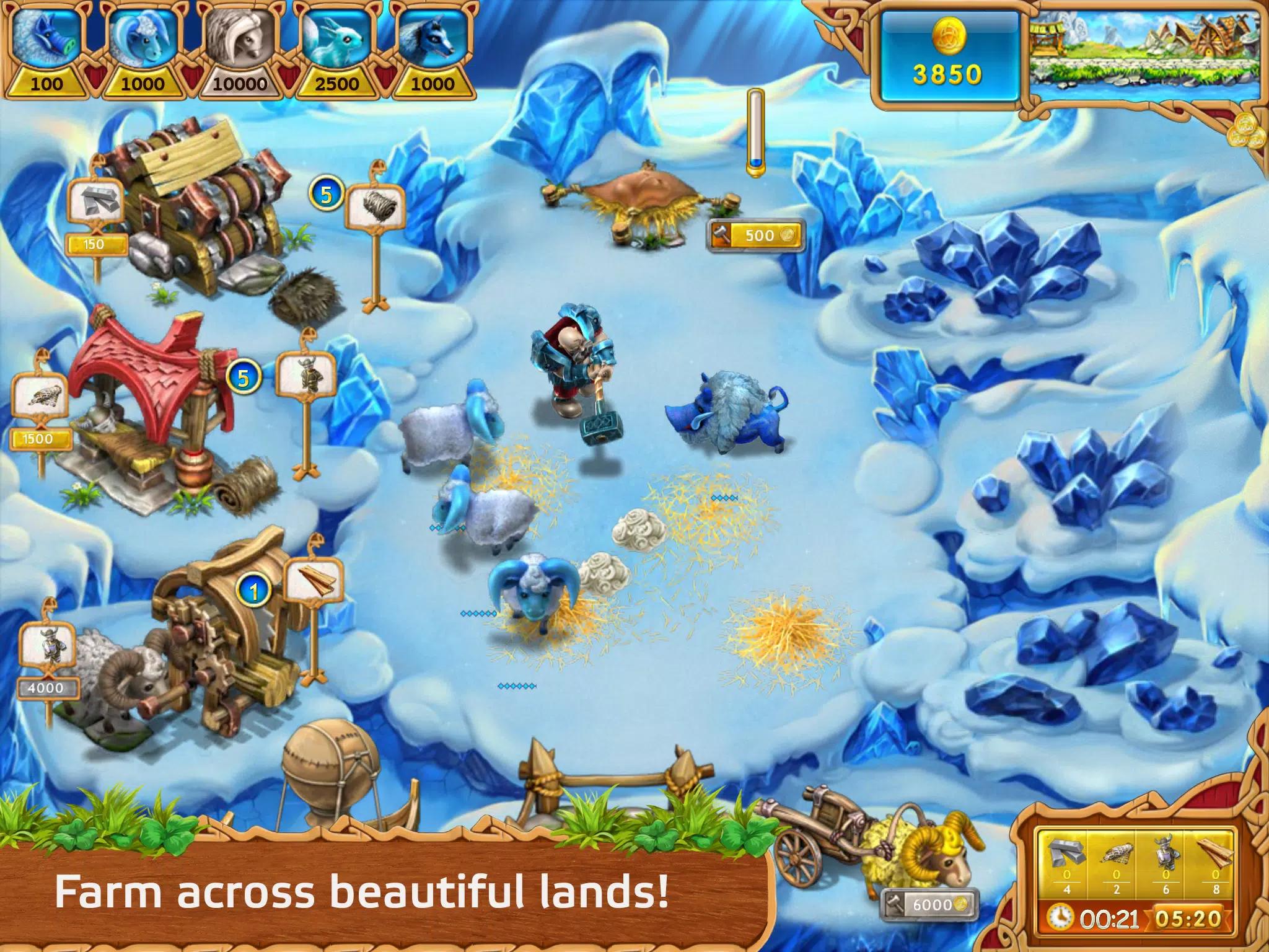 Farm Frenzy 3. Viking Heroes Screenshots
