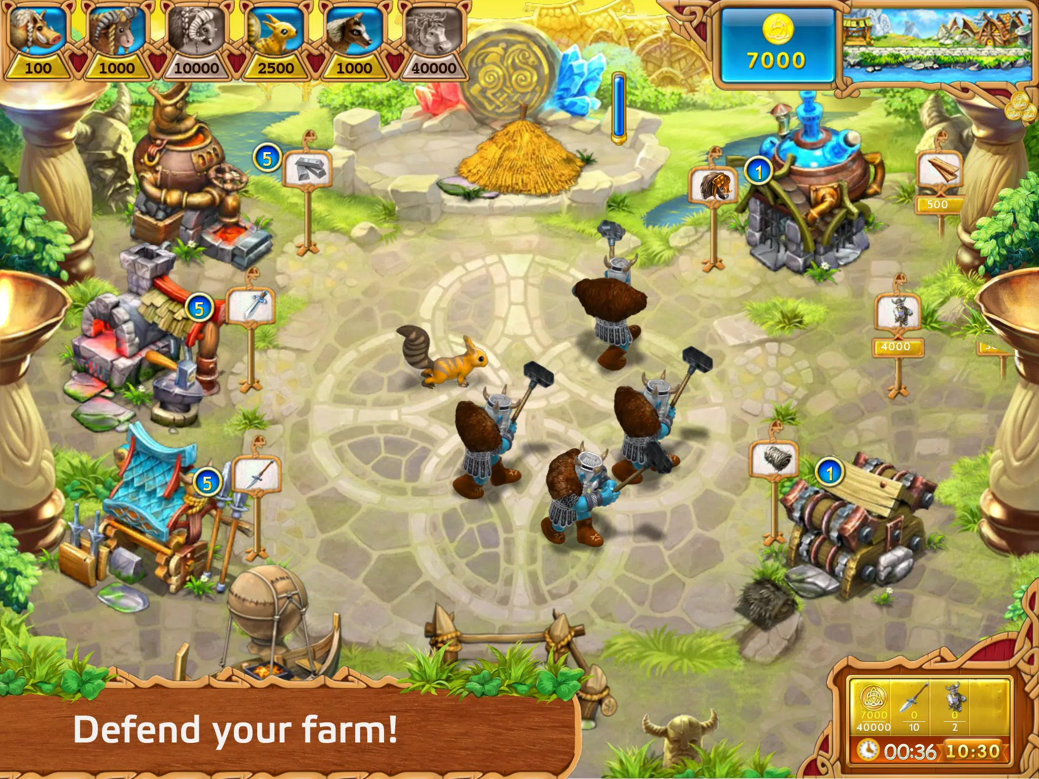 Farm Frenzy 3. Viking Heroes Screenshots