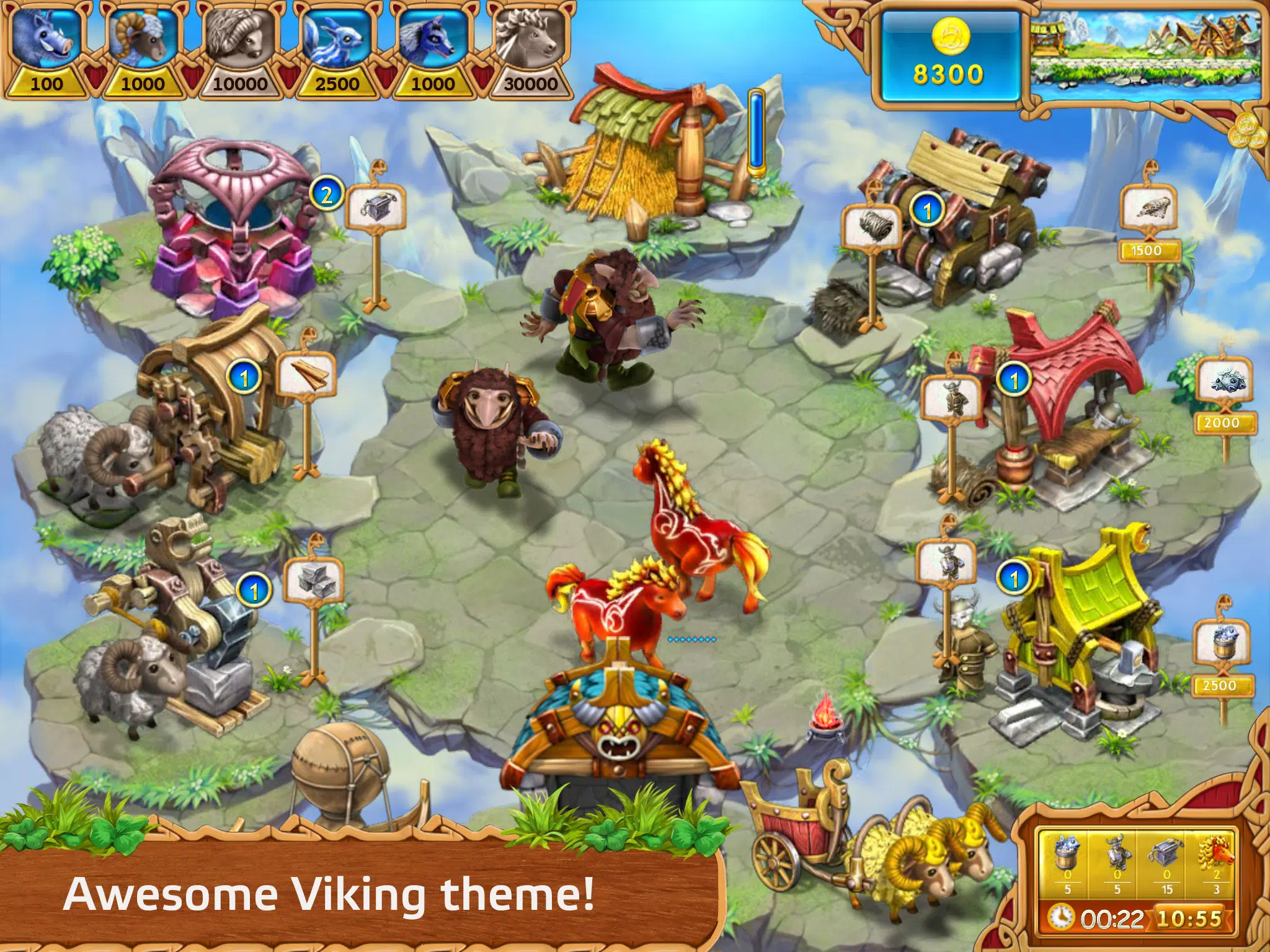 Farm Frenzy 3. Viking Heroes Screenshots