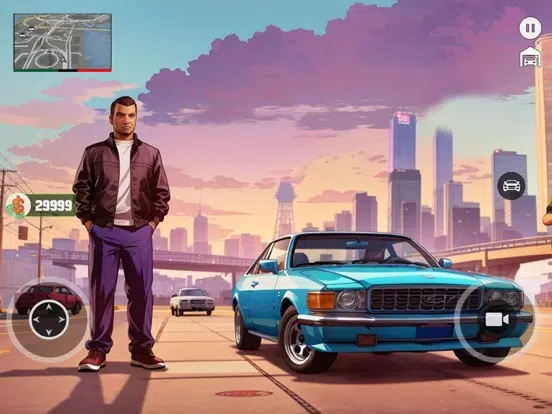Gangster Town 3 - Super Auto iPad  Screenshots