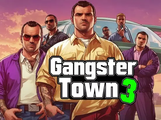 Gangster Town 3 - Super Auto iPad  Screenshots