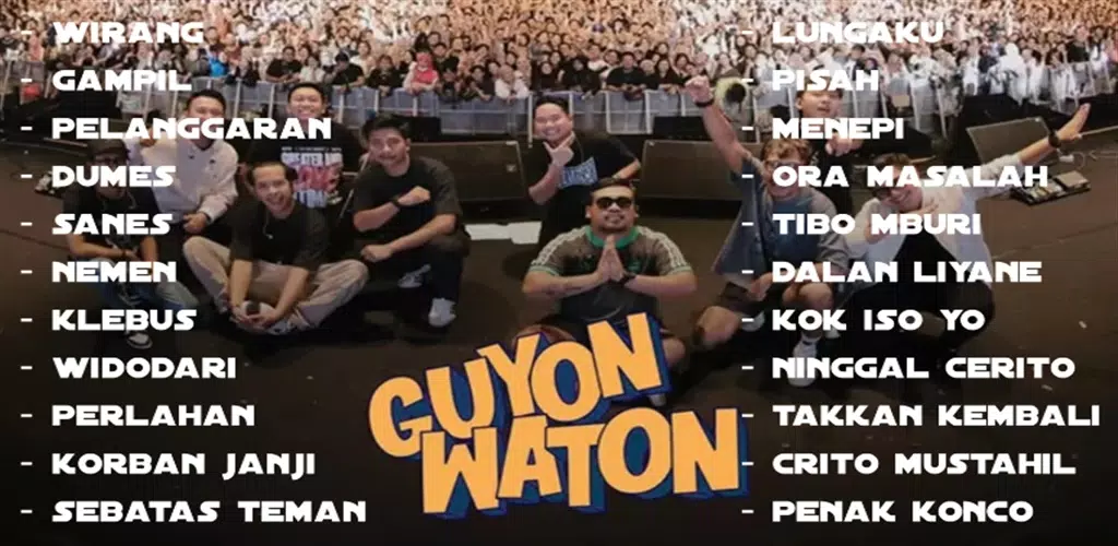 Lagu GuyonWaton Lengkap Mp3 Screenshots