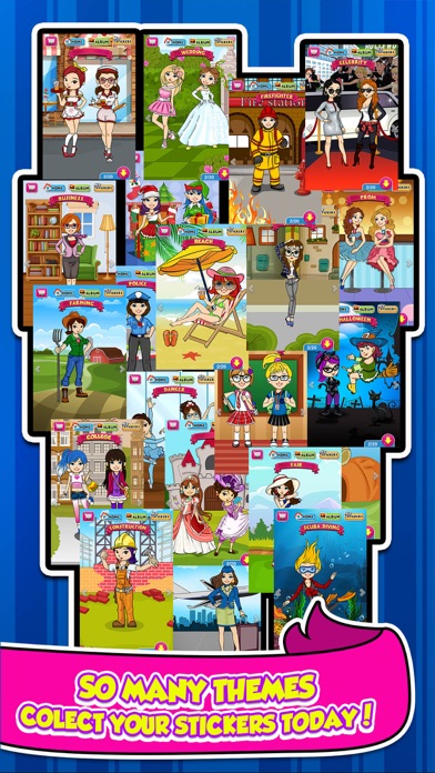 My Fashion Dress-Up Album - Fun Girls Make-Up Beauty Salon Games! Screenshots