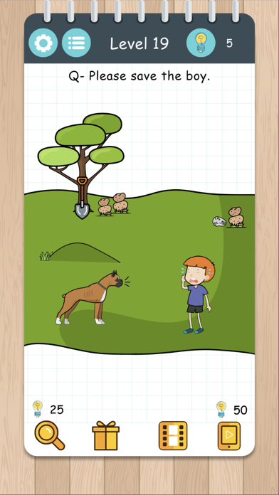 ภาพหน้าจอของ Brain Test: Brainy Puzzles
