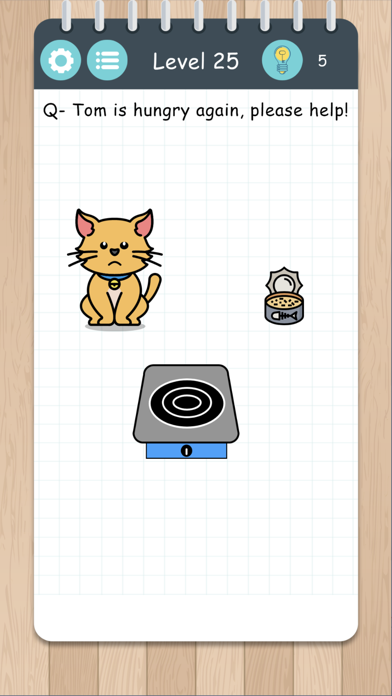 ภาพหน้าจอของ Brain Test: Brainy Puzzles