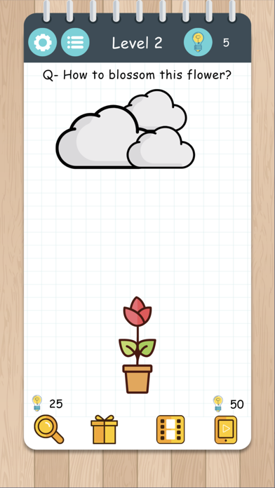 ภาพหน้าจอของ Brain Test: Brainy Puzzles