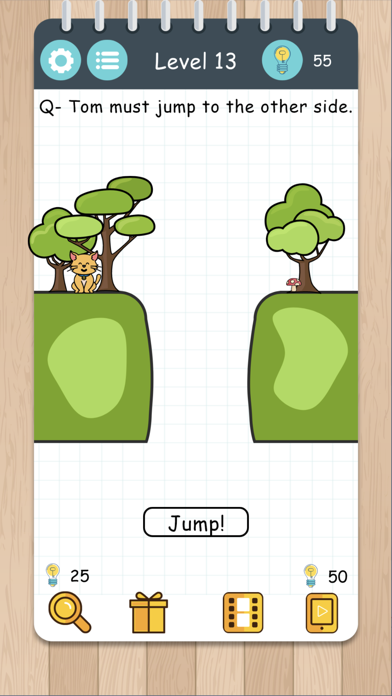 ภาพหน้าจอของ Brain Test: Brainy Puzzles