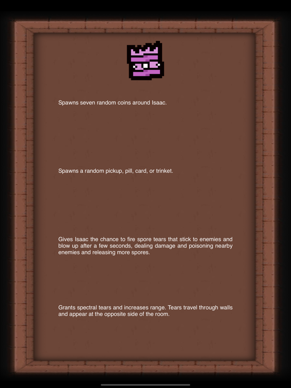 Trivia for Binding of Isaac iPad  スクリーンショット