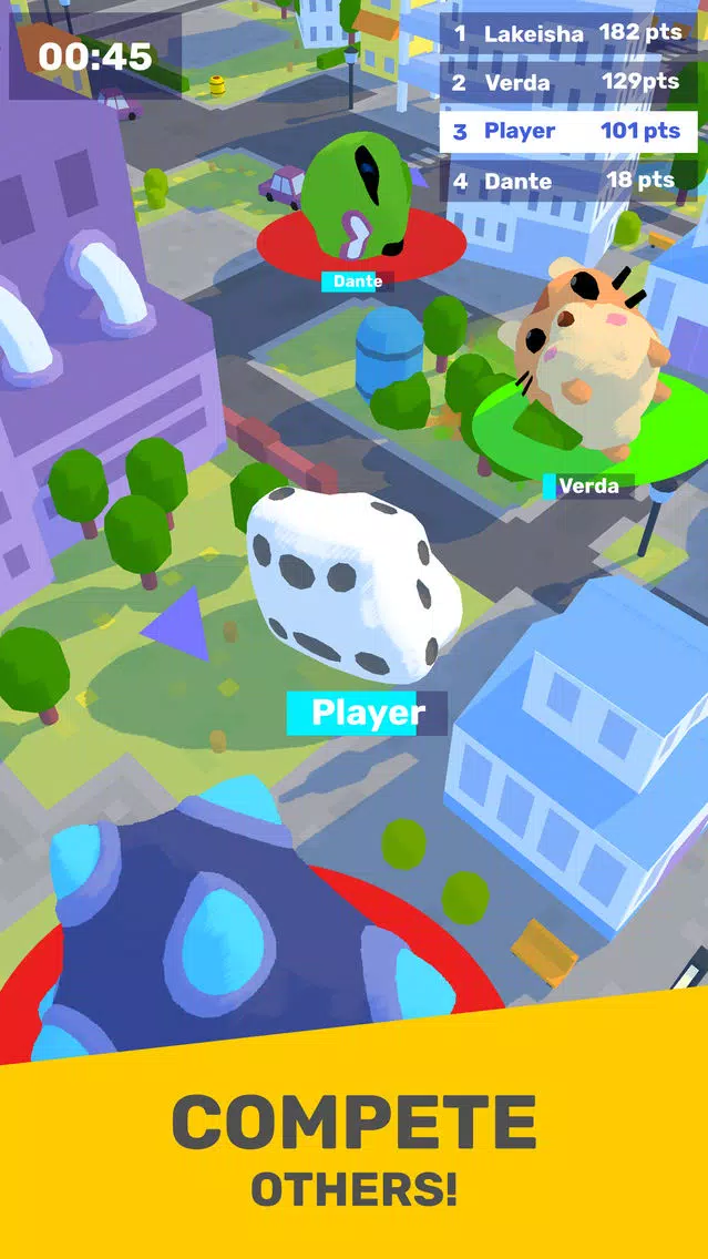 ภาพหน้าจอของ Smash.io!