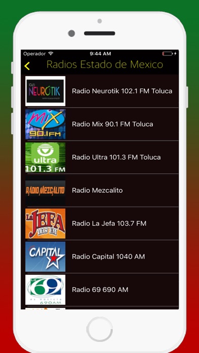 Radio Mexican - Live Radios stations Online FM AM Screenshots