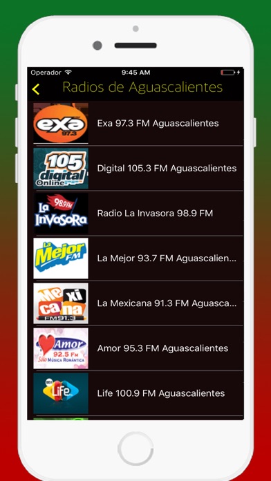 Radio Mexican - Live Radios stations Online FM AM Screenshots