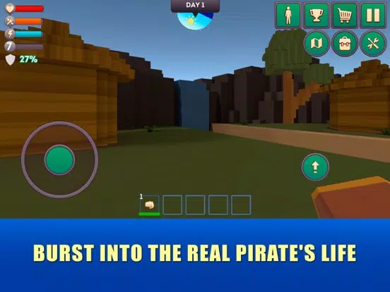 Tangkapan layar Pirate Survival Exploration iPad 
