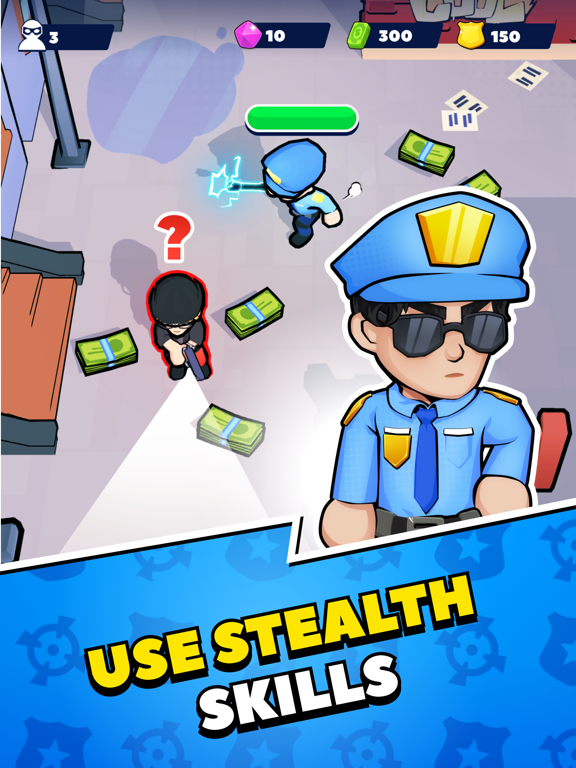 Cop Raid: stealth police iPad Screenshots