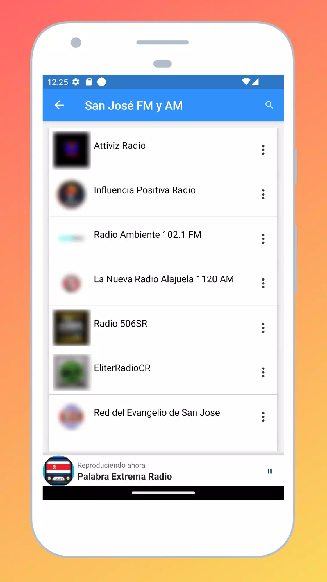 Radio Costa Rica + Radio FM AM Screenshots