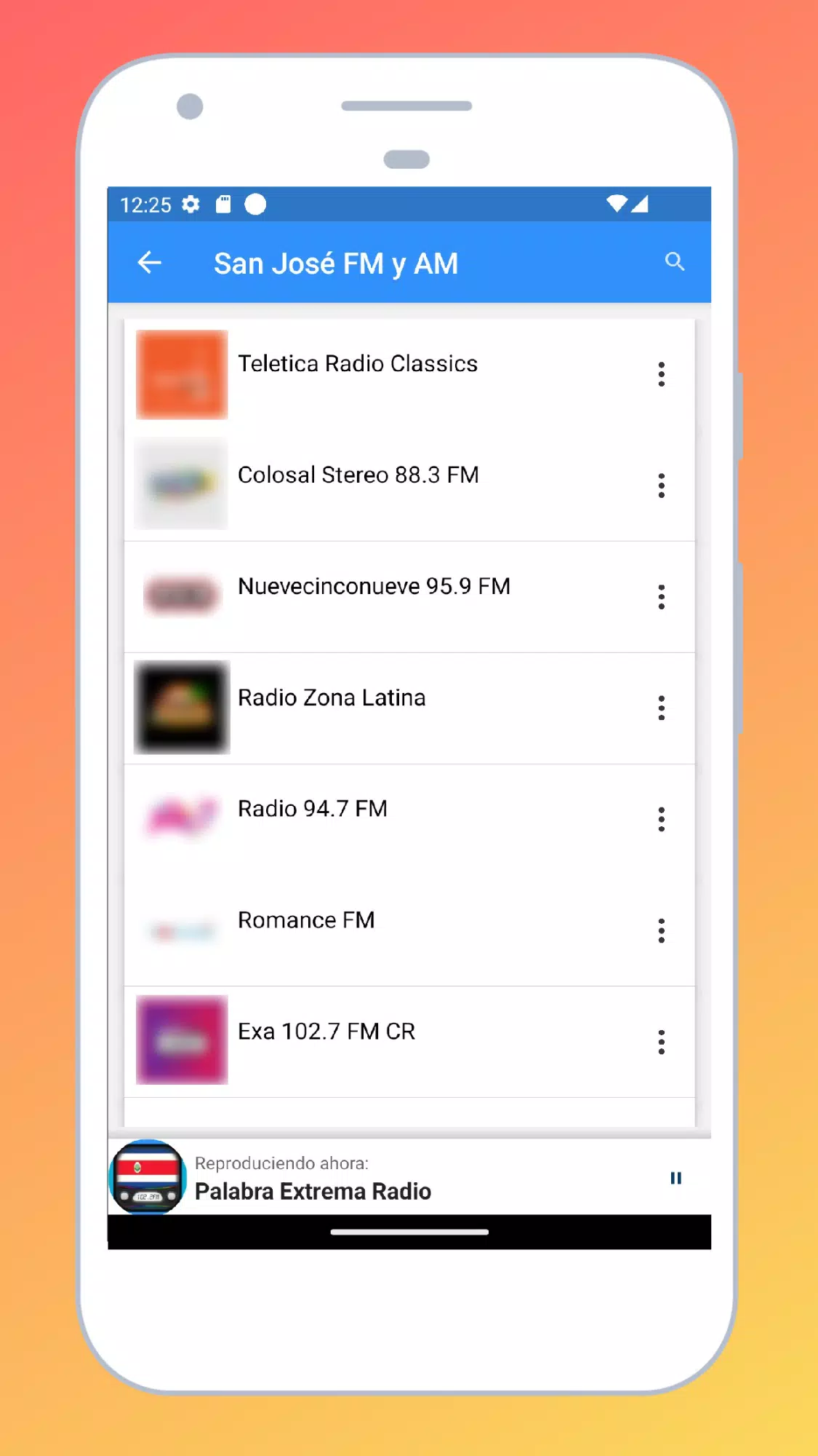 Radio Costa Rica + Radio FM AM Screenshots