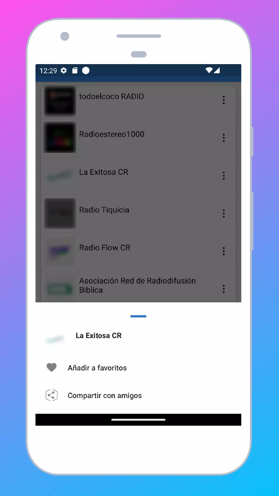 Radio Costa Rica + Radio FM AM Screenshots