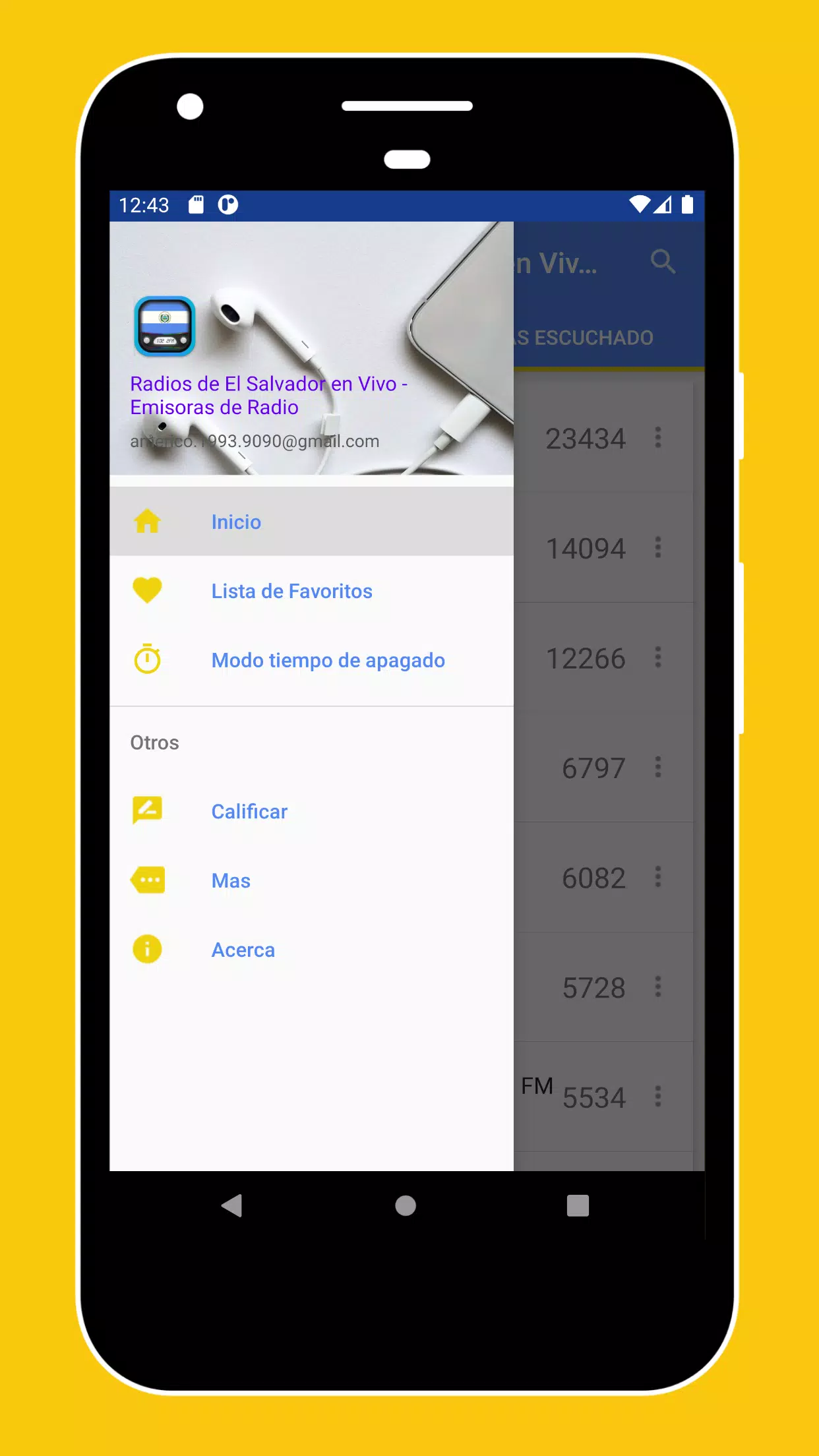 Radio El Salvador + Radio FM Screenshots
