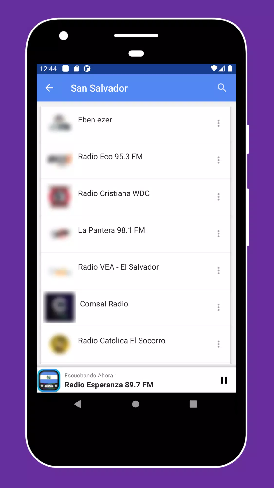 Radio El Salvador + Radio FM Screenshots