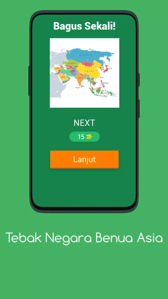 Tebak Negara Benua Asia Screenshots