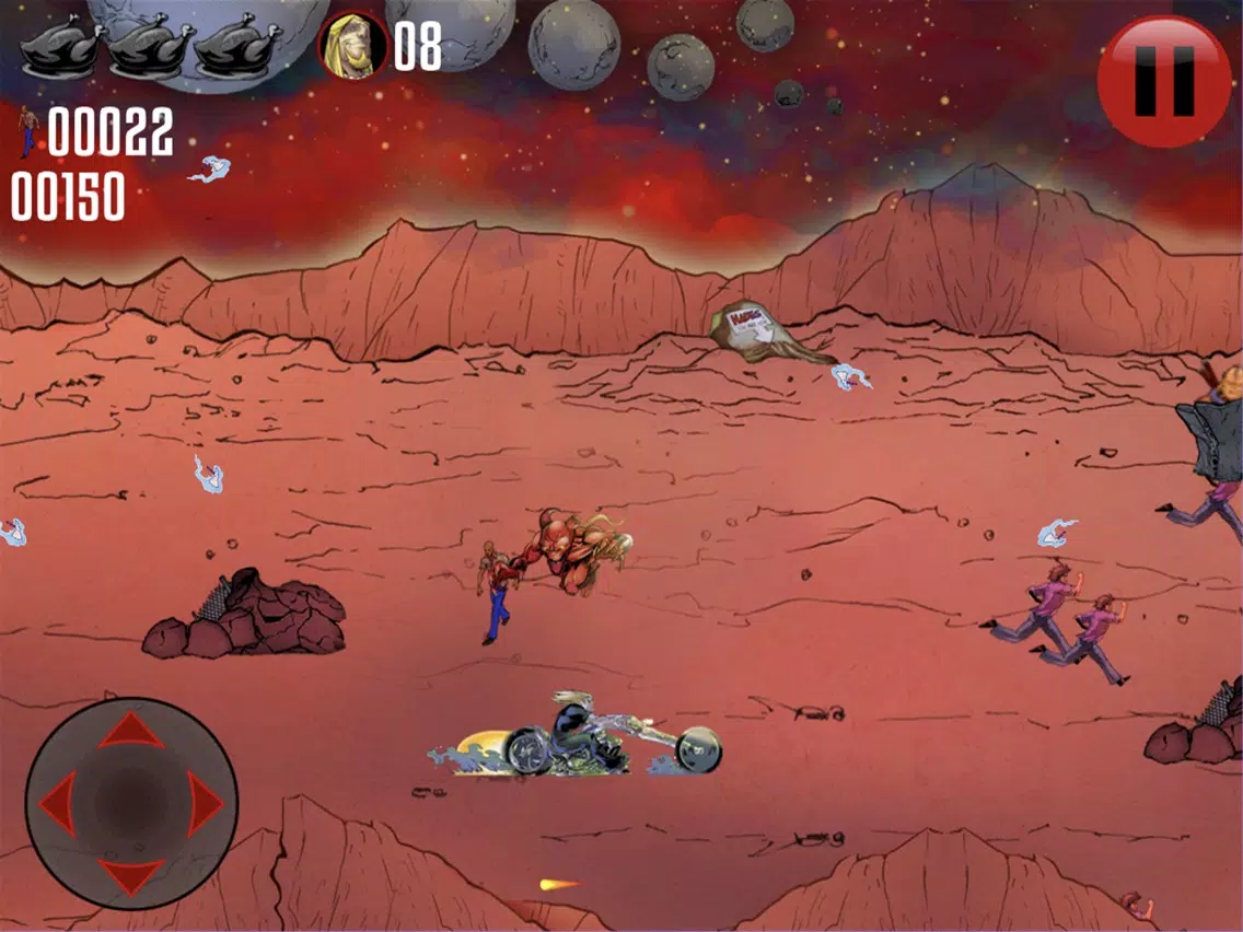Captures d'écran de Brimstone's Wasteland Wars iPad 