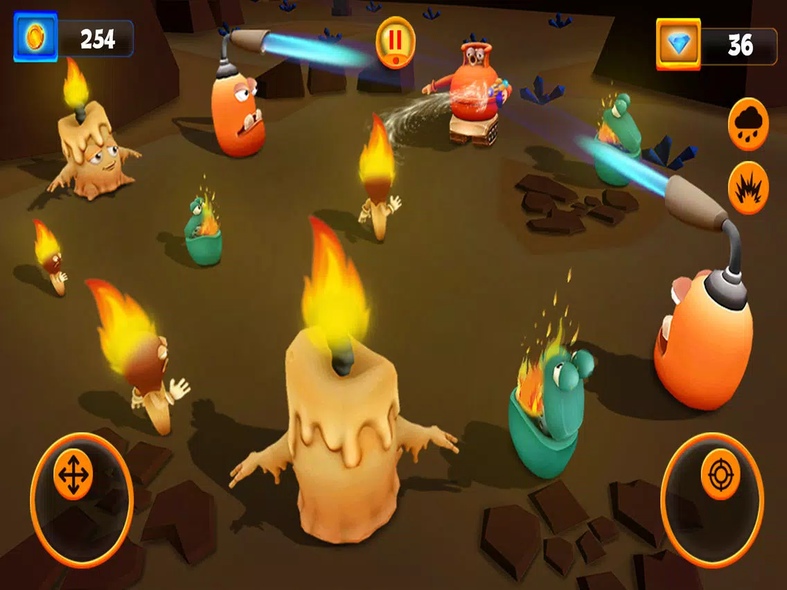 Tangkapan layar Fire Turns Me On iPad 