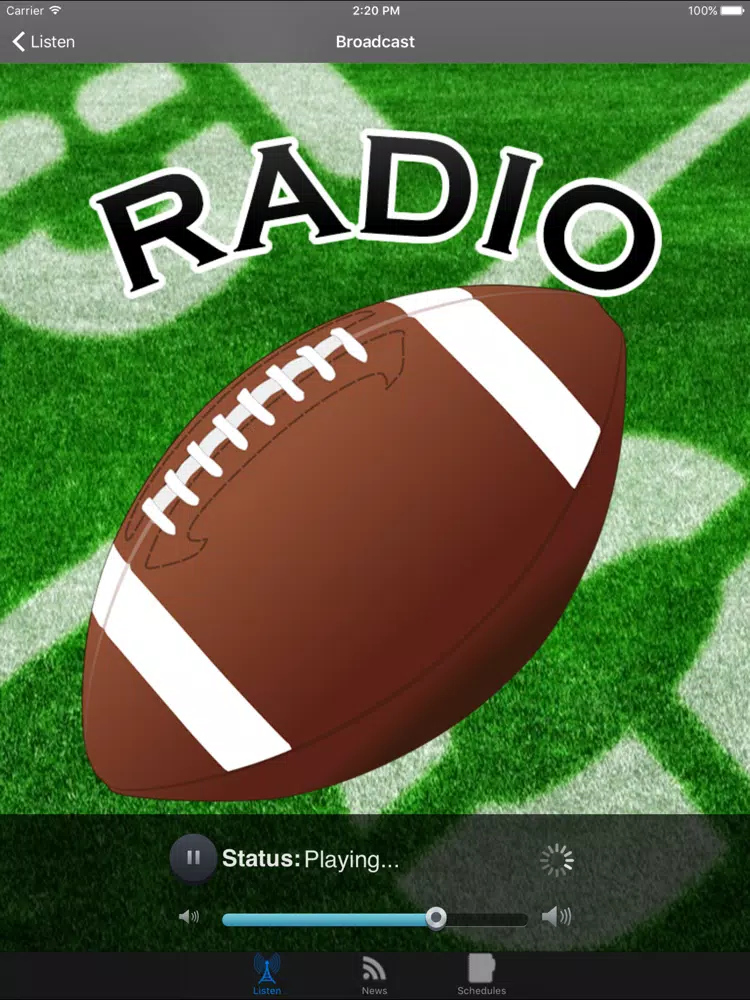 Arkansas Football - Radio, Schedule & News iPad Screenshots