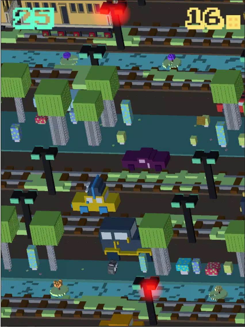 Candy Road - 3D Arcade Frogger iPad Screenshots