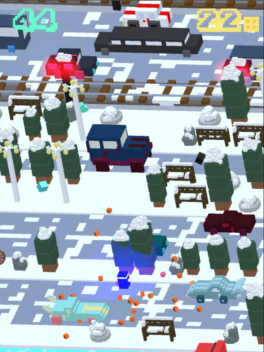 Candy Road - 3D Arcade Frogger iPad Screenshots