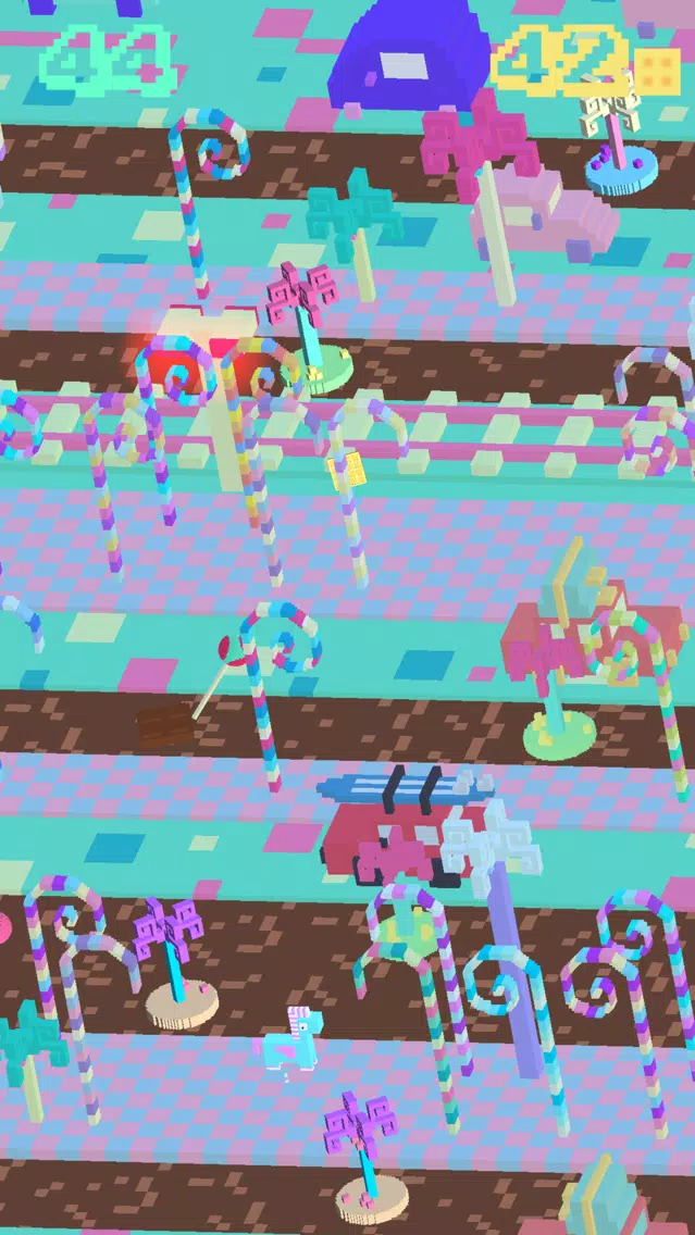 Candy Road - 3D Arcade Frogger Screenshots