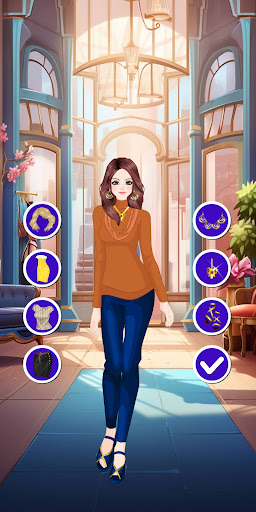 Model Dress Up Saloon Screenshots
