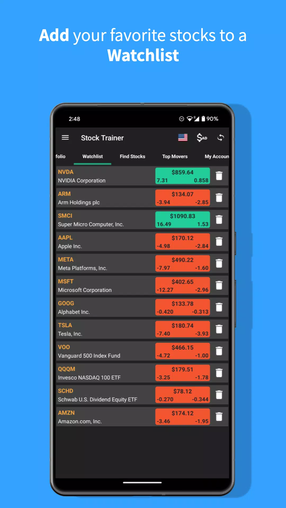Stock Trainer Screenshots