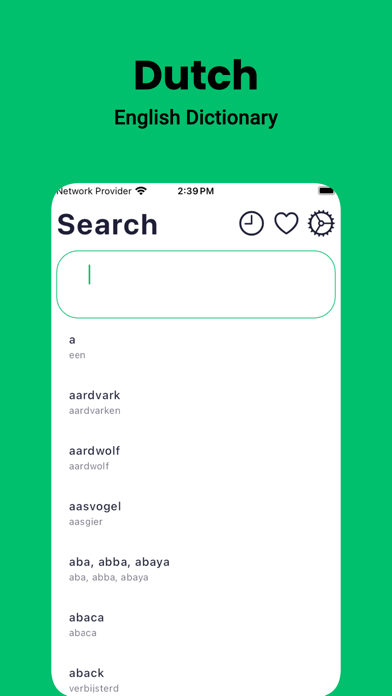 Dutch Dictionary - Dict Box Screenshots