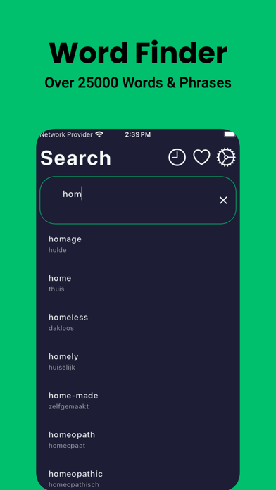 Dutch Dictionary - Dict Box Screenshots
