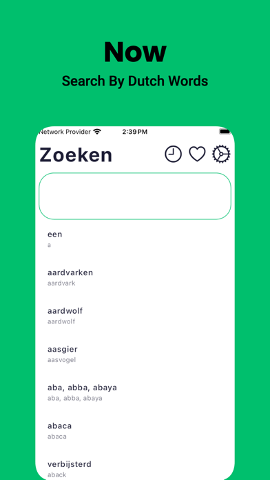 Dutch Dictionary - Dict Box Screenshots