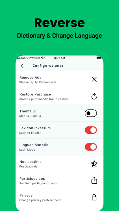 Latin Dictionary - Dict Box Screenshots