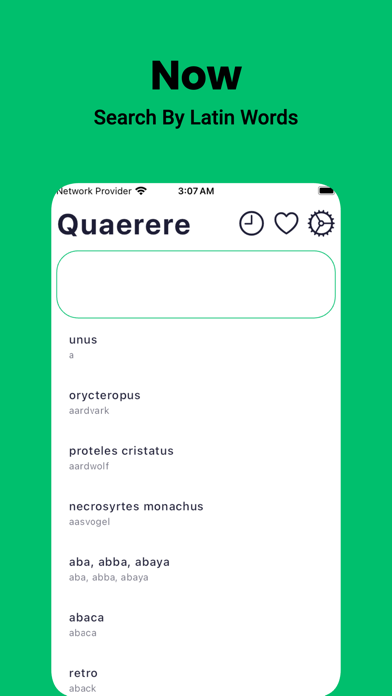 Latin Dictionary - Dict Box Screenshots